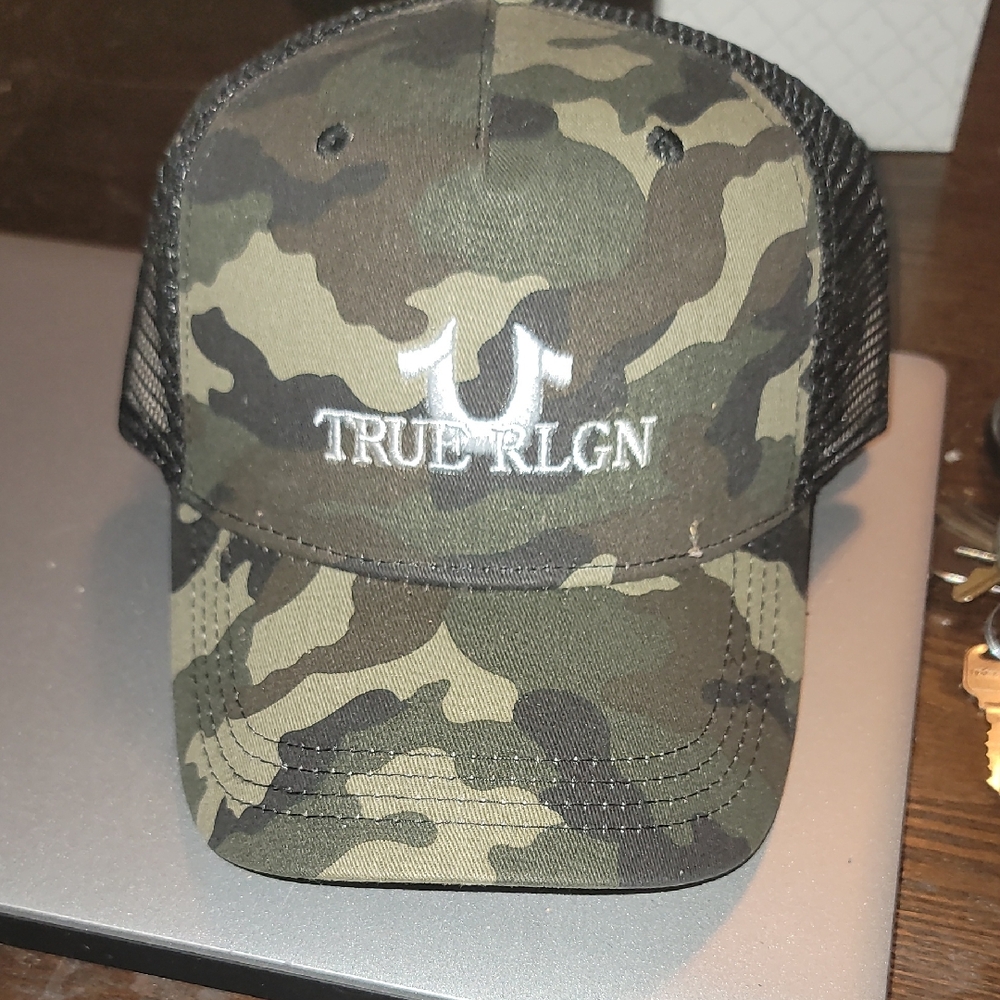 True Religion Camouflage Men's Cap